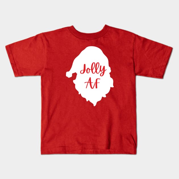 JOLLY AF Kids T-Shirt by Saltee Nuts Designs